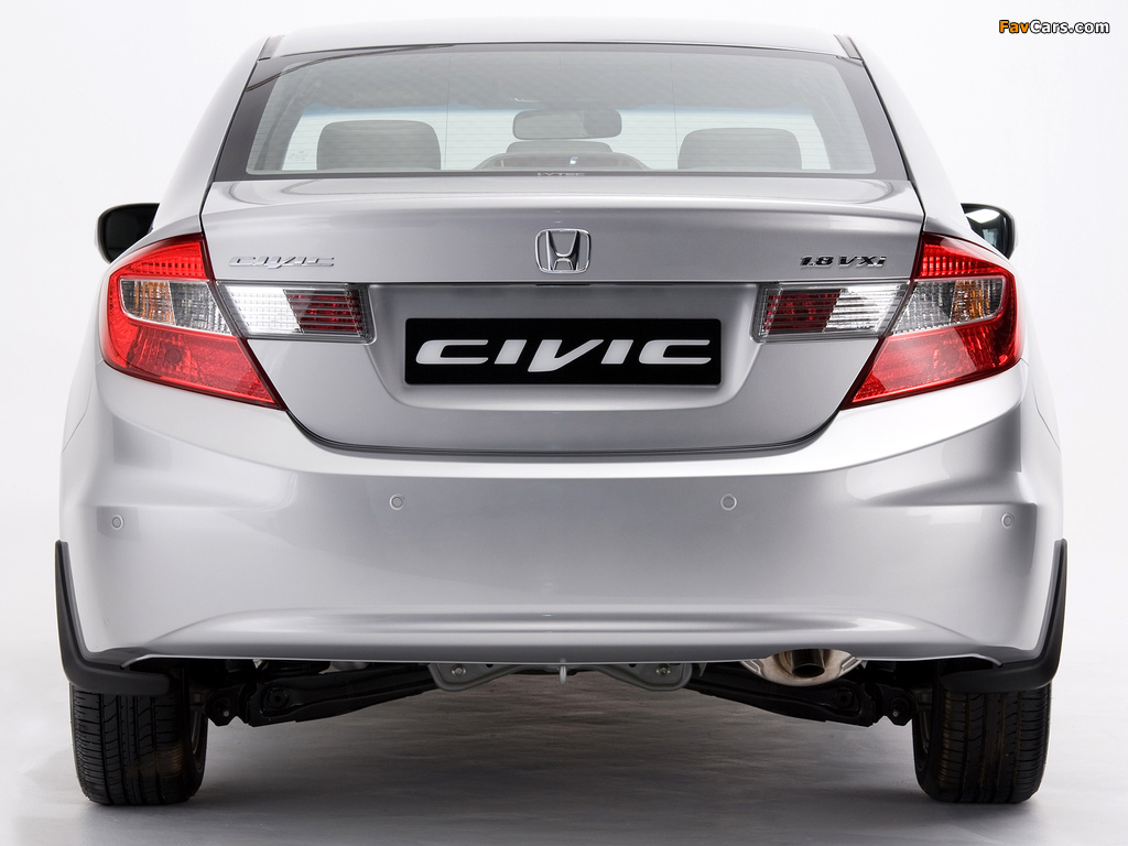 Photos of Honda Civic Sedan ZA-spec 2012 (1024 x 768)
