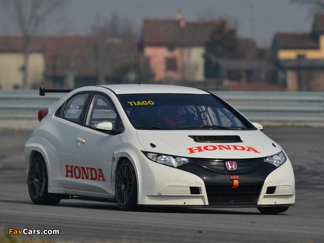 Photos of Honda Civic WTCC 2013 (640 x 480)