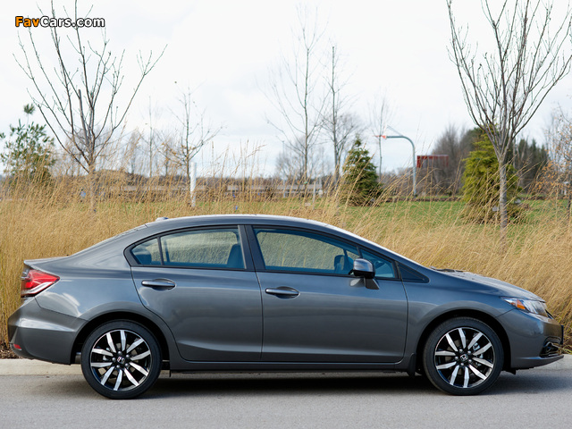 Photos of Honda Civic Sedan 2013 (640 x 480)