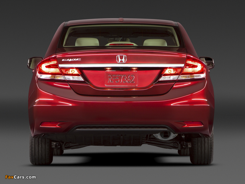 Photos of Honda Civic Sedan US-spec 2013 (800 x 600)