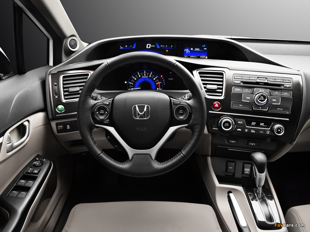 Photos of Honda Civic Sedan 2013 (1024 x 768)
