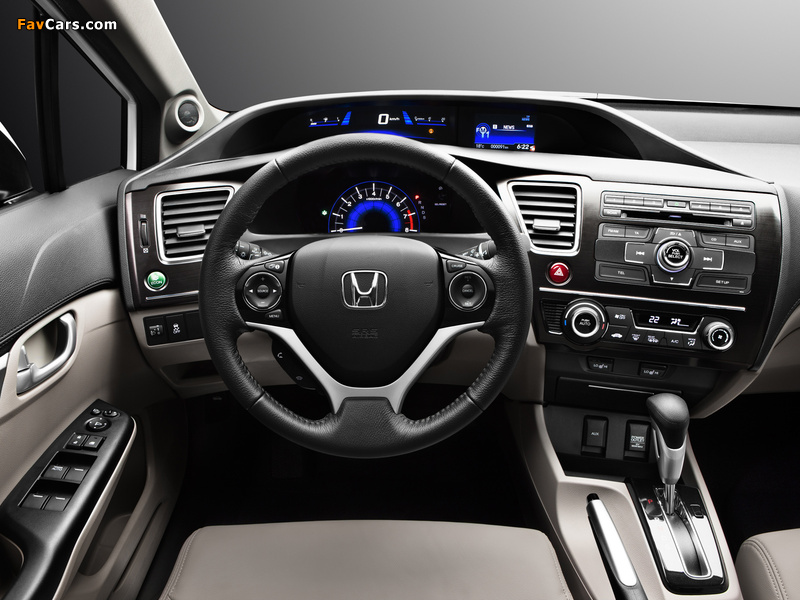 Photos of Honda Civic Sedan 2013 (800 x 600)