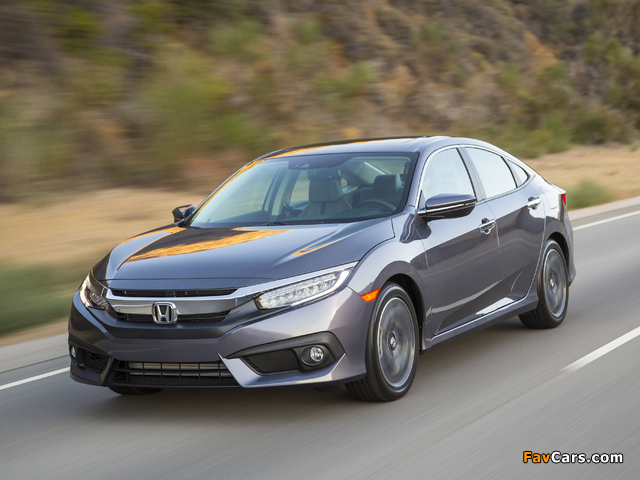Photos of Honda Civic Sedan Touring US-spec 2015 (640 x 480)