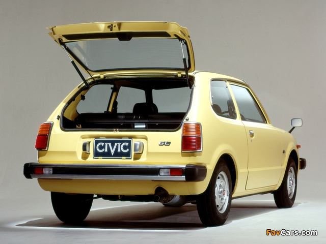 Pictures of Honda Civic 3-door 1972–79 (640 x 480)
