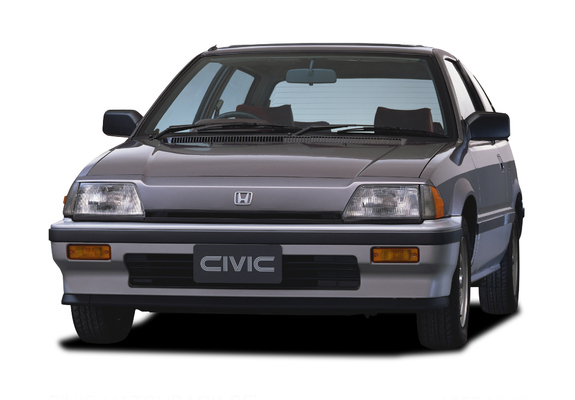 Pictures of Honda Civic Hatchback 1983–87