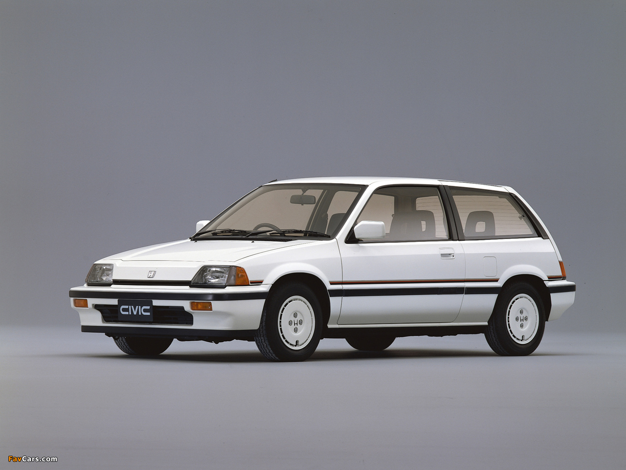 Pictures of Honda Civic Hatchback 1983–87 (1280 x 960)