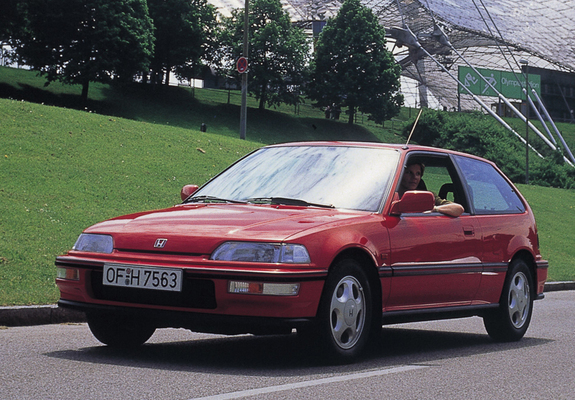 Pictures of Honda Civic Hatchback EU-spec (EF) 1987–91