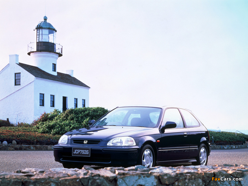 Pictures of Honda Civic VTi Hatchback (EK3) 1995–2000 (800 x 600)
