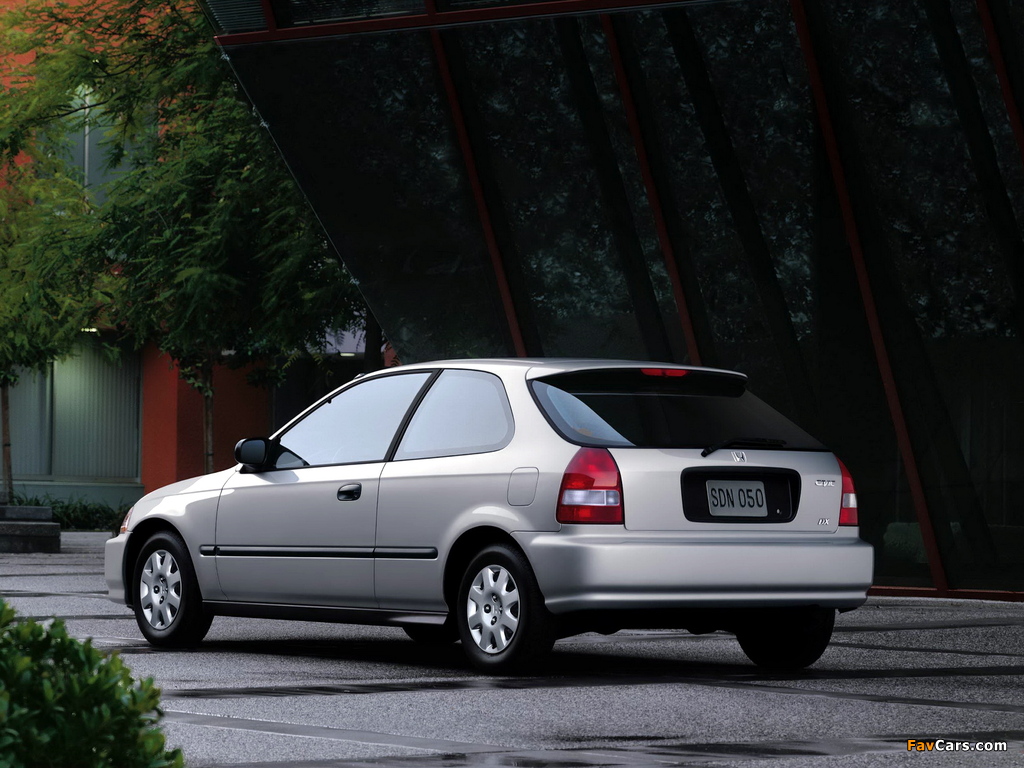 Pictures of Honda Civic Hatchback (EK) 1995–2001 (1024 x 768)