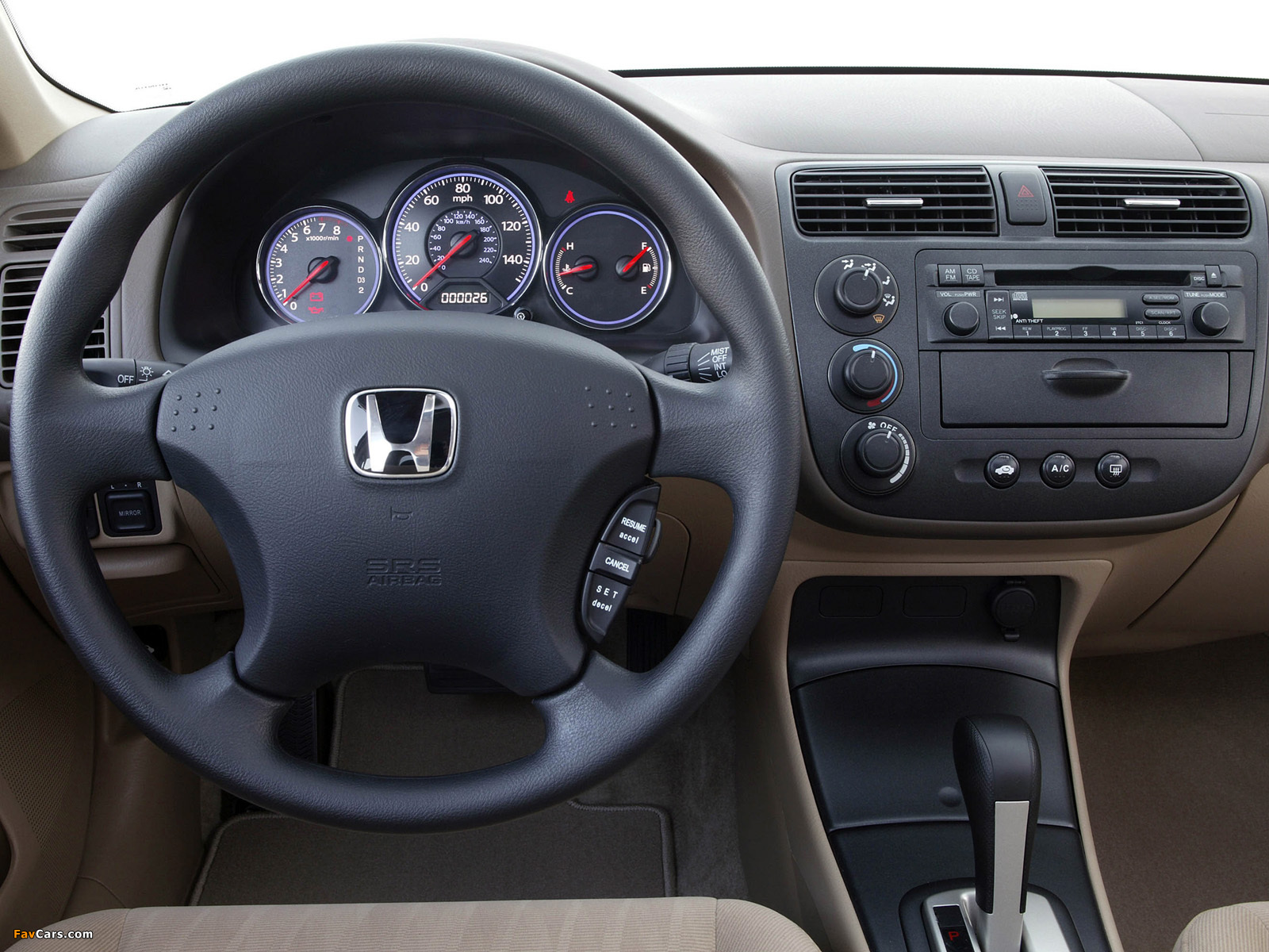 Pictures of Honda Civic Sedan US-spec 2003–06 (1600 x 1200)