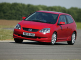 Pictures of Honda Civic Sport UK-spec (EU) 2003–05