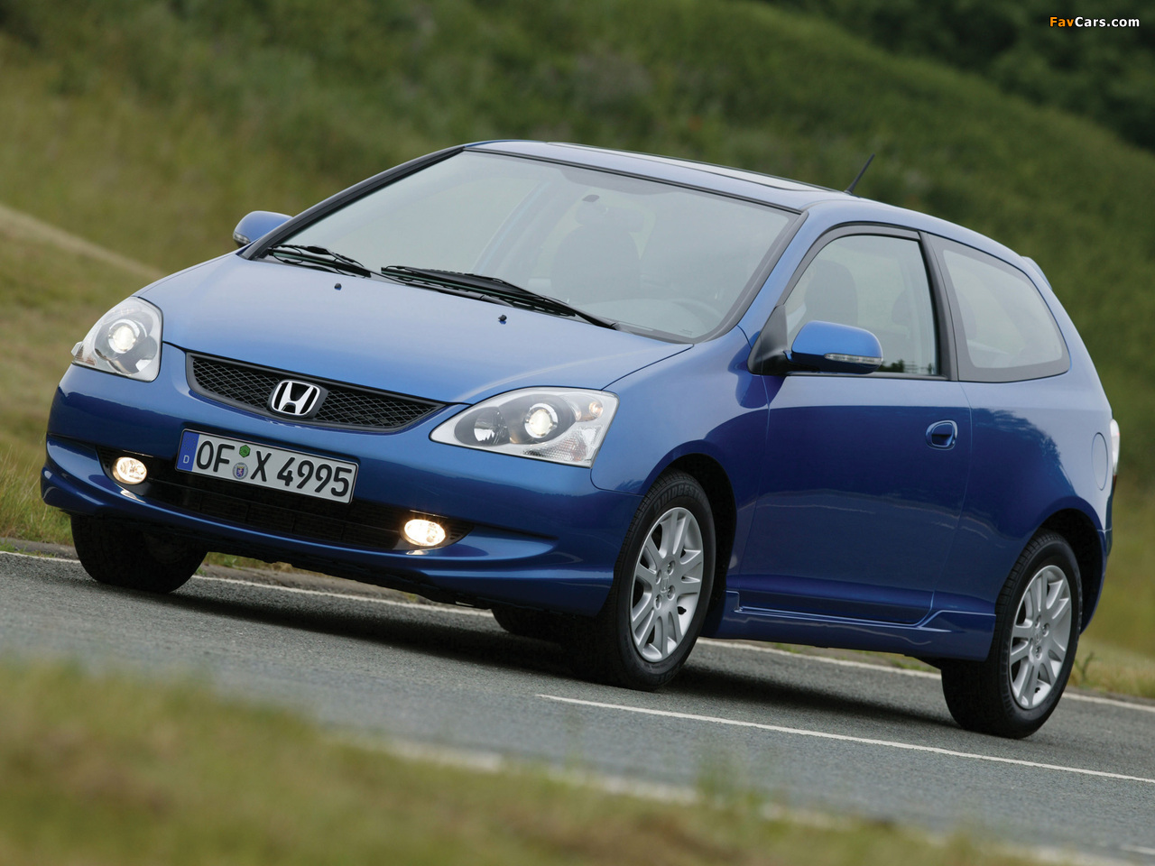 Pictures of Honda Civic 3-door (EU) 2003–05 (1280 x 960)