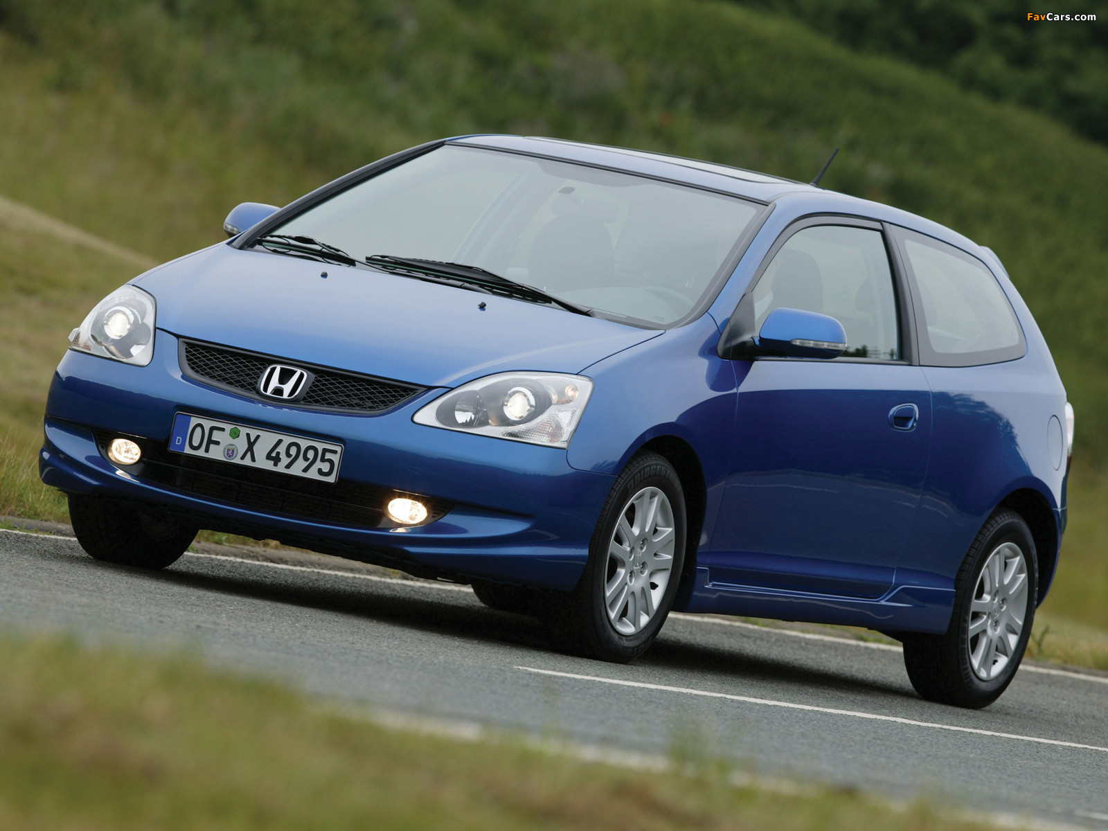 Pictures of Honda Civic 3-door (EU) 2003–05 (1600 x 1200)