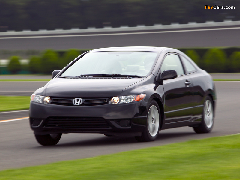 Pictures of Honda Civic Coupe 2006–08 (800 x 600)
