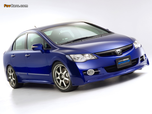 Pictures of Honda Civic Hybrid Sports Concept 2006 (640 x 480)