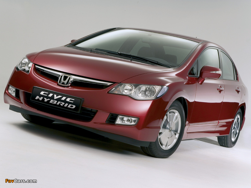 Pictures of Honda Civic Hybrid (FD3) 2006–08 (800 x 600)