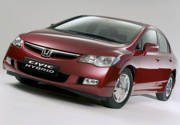 Pictures of Honda Civic Hybrid (FD3) 2006–08