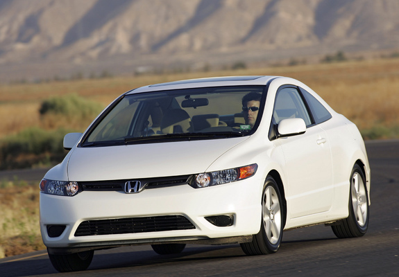 Pictures of Honda Civic Coupe 2006–08