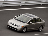 Pictures of Honda Civic Sedan US-spec 2006–08