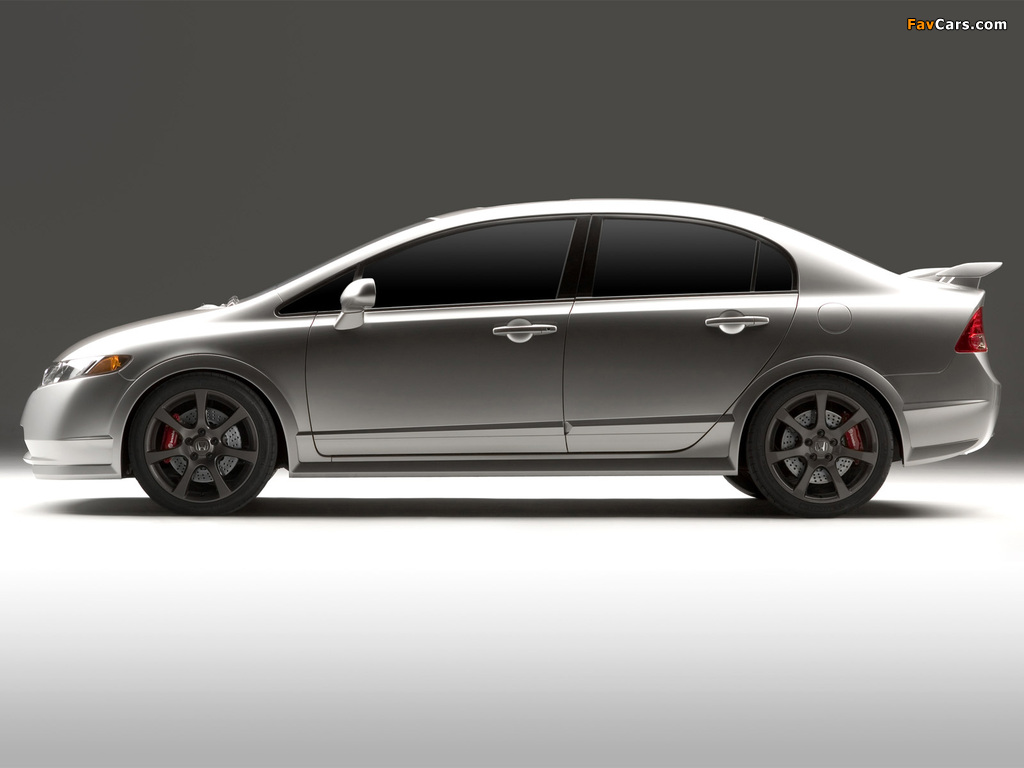 Pictures of Honda Civic Si Sedan Concept 2006 (1024 x 768)