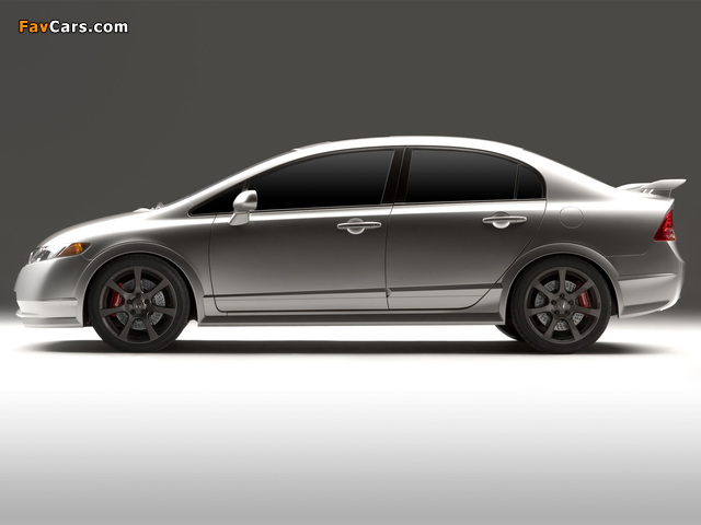 Pictures of Honda Civic Si Sedan Concept 2006 (640 x 480)