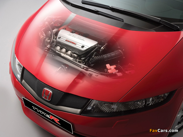 Pictures of Honda Civic Type-R (FN2) 2007–08 (640 x 480)