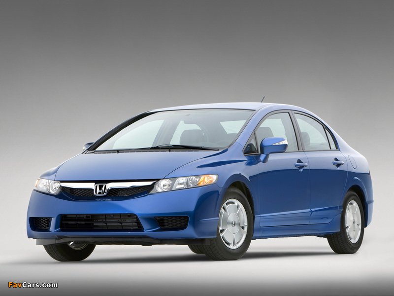 Pictures of Honda Civic Hybrid US-spec 2008–11 (800 x 600)