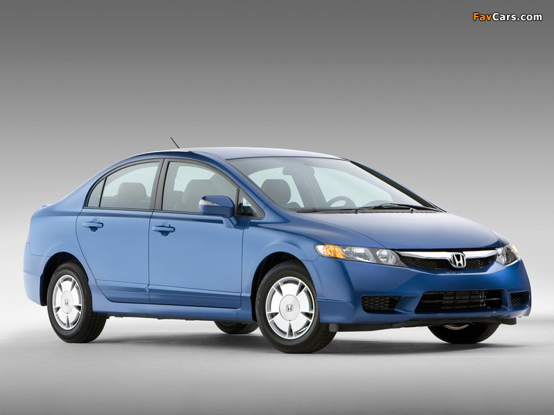 Pictures of Honda Civic Hybrid US-spec 2008–11 (800 x 600)