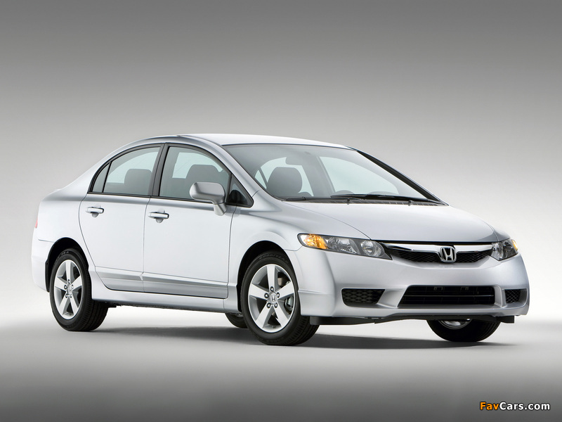 Pictures of Honda Civic Sedan US-spec 2008–11 (800 x 600)