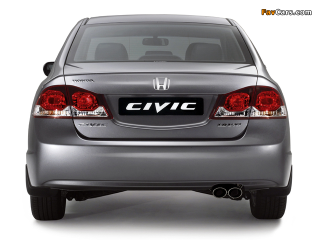 Pictures of Honda Civic Sedan ZA-spec (FD) 2008 (640 x 480)