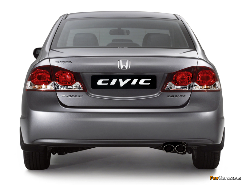 Pictures of Honda Civic Sedan ZA-spec (FD) 2008 (800 x 600)