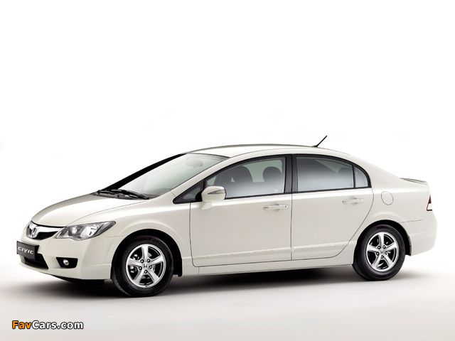 Pictures of Honda Civic Hybrid (FD3) 2008–11 (640 x 480)