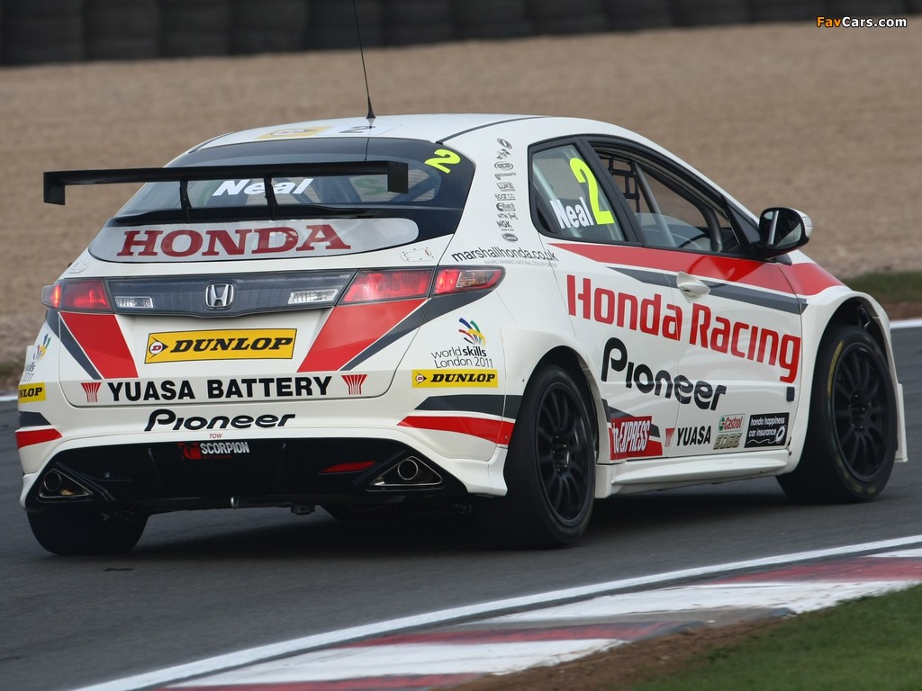 Pictures of Honda Civic BTCC (FN) 2009–11 (1024 x 768)