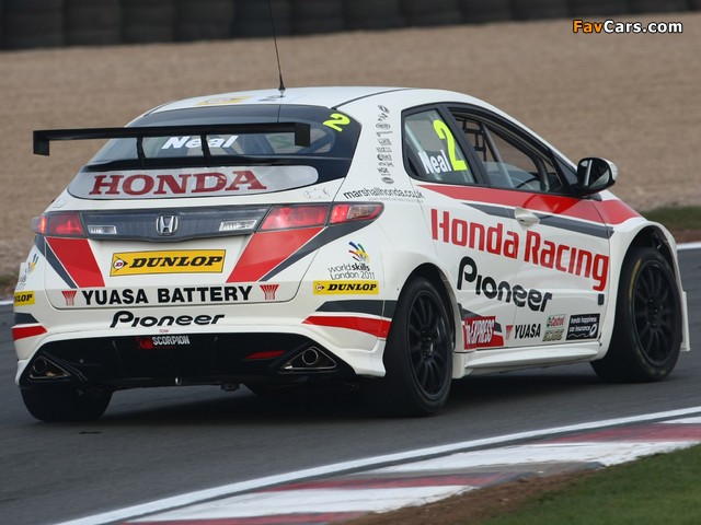 Pictures of Honda Civic BTCC (FN) 2009–11 (640 x 480)