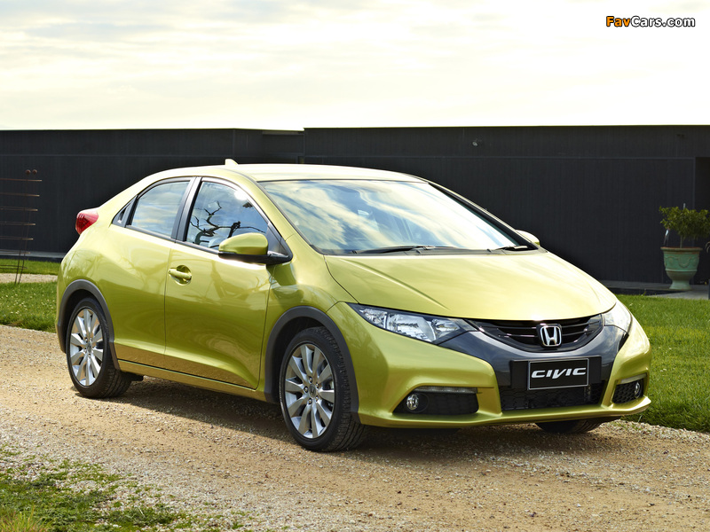 Pictures of Honda Civic Hatchback AU-spec 2011 (800 x 600)