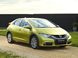 Pictures of Honda Civic Hatchback AU-spec 2011