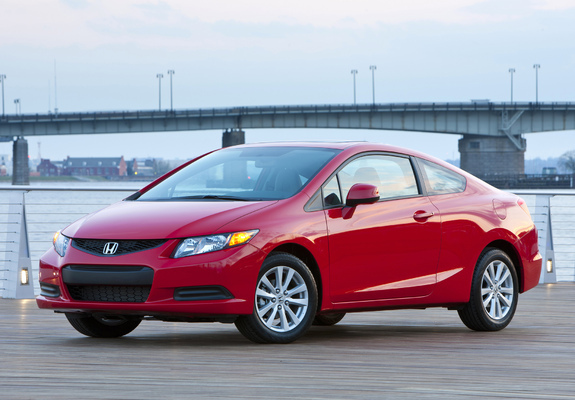Pictures of Honda Civic Coupe US-spec 2011–12