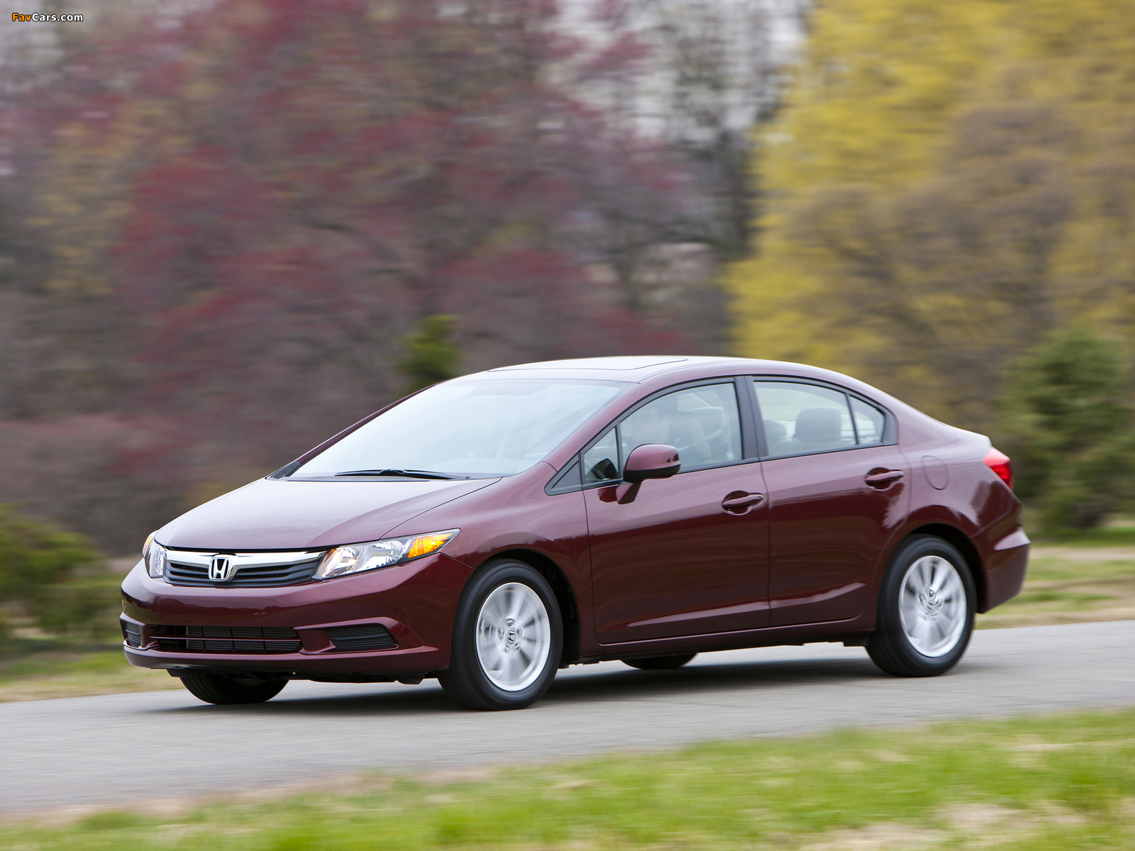 Pictures of Honda Civic Sedan US-spec 2011 (1600 x 1200)