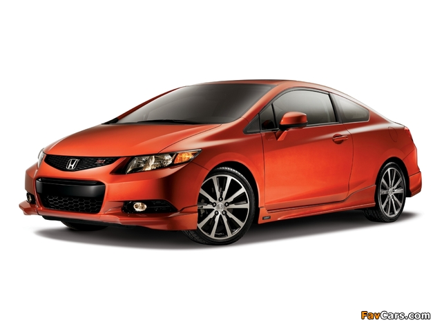 Pictures of Honda Civic Si Coupe HFP Package 2011–12 (640 x 480)