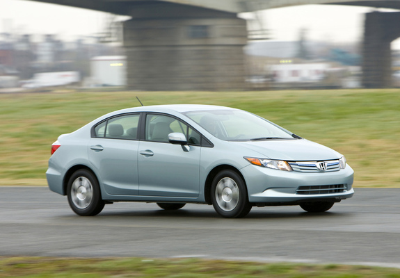 Pictures of Honda Civic Hybrid US-spec 2011–12