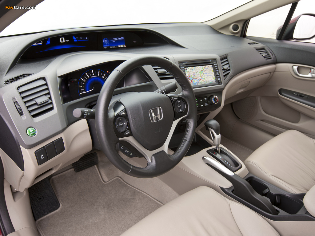 Pictures of Honda Civic Sedan US-spec 2011 (1024 x 768)