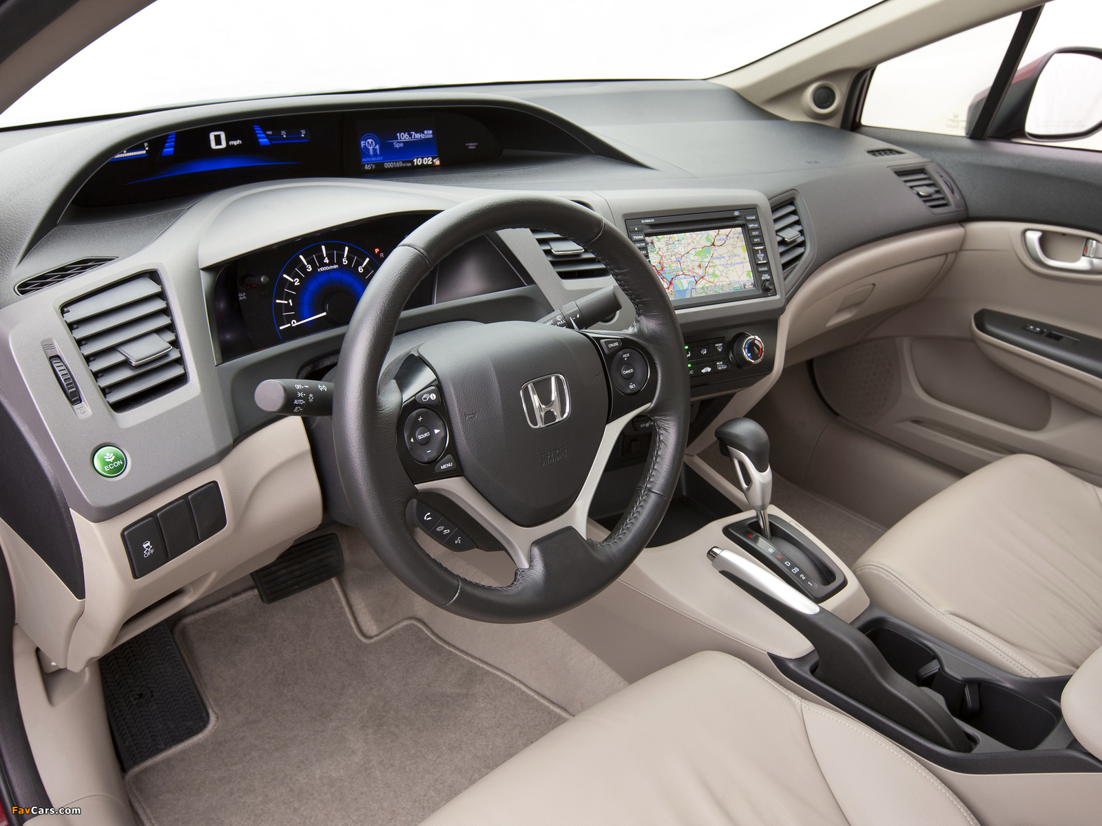 Pictures of Honda Civic Sedan US-spec 2011 (1600 x 1200)