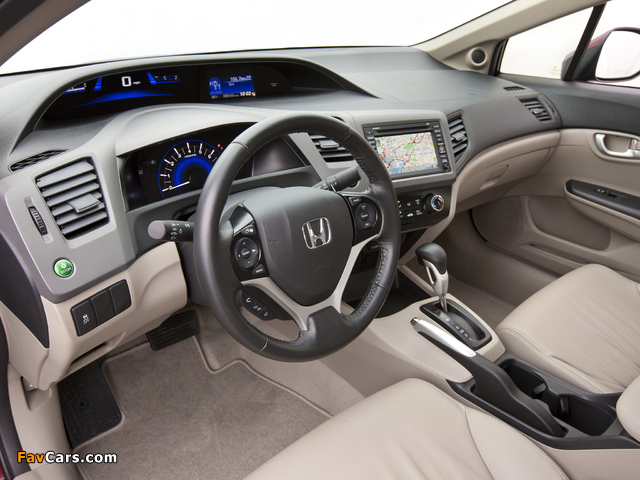 Pictures of Honda Civic Sedan US-spec 2011 (640 x 480)