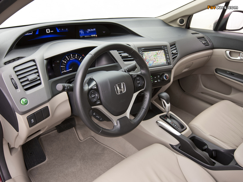 Pictures of Honda Civic Sedan US-spec 2011 (800 x 600)