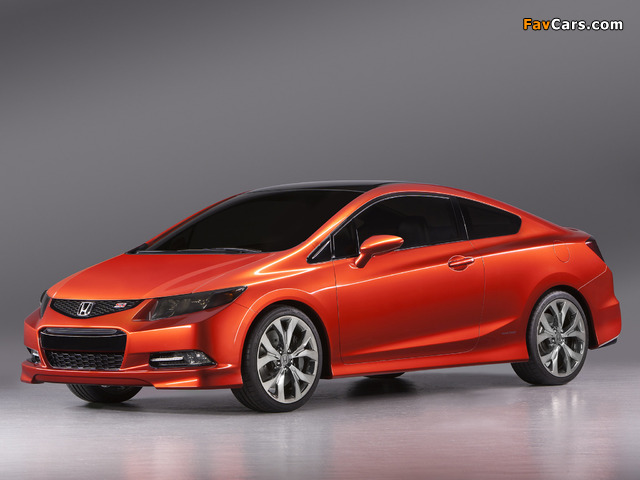 Pictures of Honda Civic Si Coupe Concept 2011 (640 x 480)