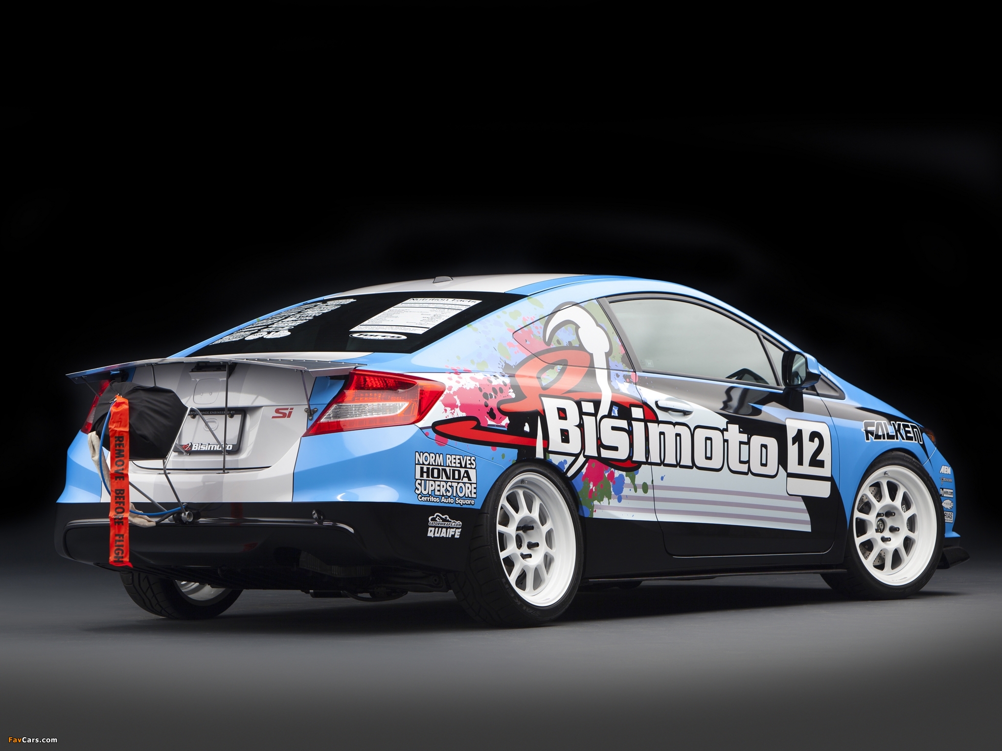 Pictures of Honda Civic Si Coupe by Bisimoto Engineering 2011 (2048 x 1536)