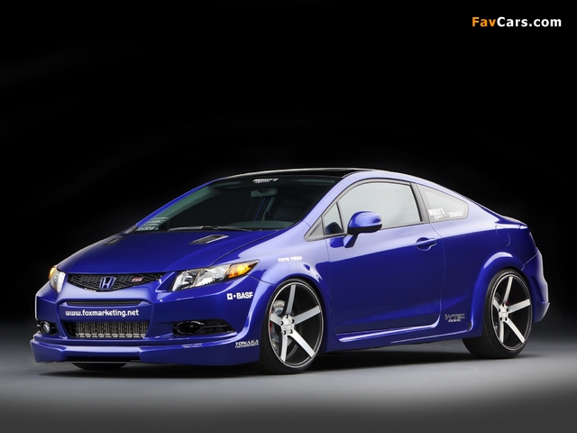 Pictures of Honda Civic Si Coupe by Fox Marketing 2011 (640 x 480)