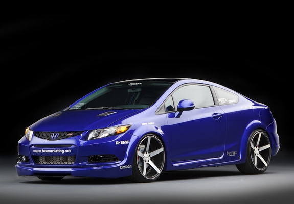 Pictures of Honda Civic Si Coupe by Fox Marketing 2011