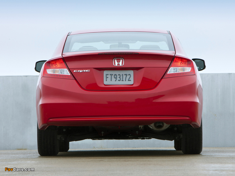 Pictures of Honda Civic Coupe US-spec 2011–12 (800 x 600)