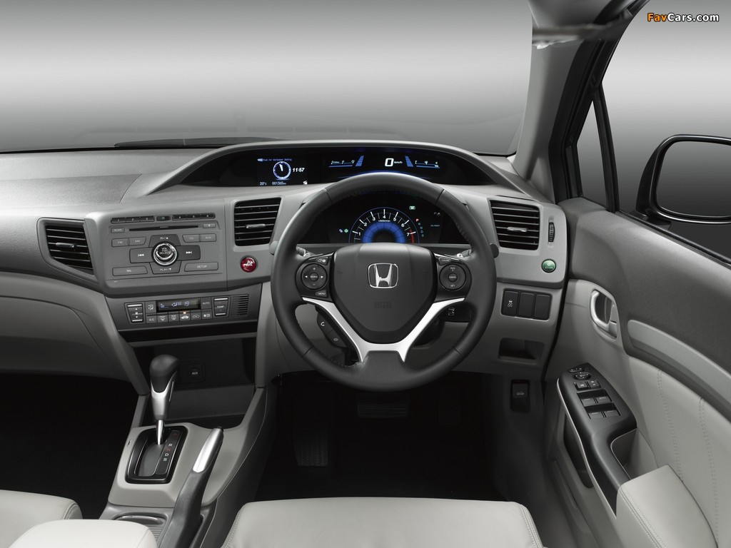 Pictures of Honda Civic Sedan AU-spec 2012 (1024 x 768)
